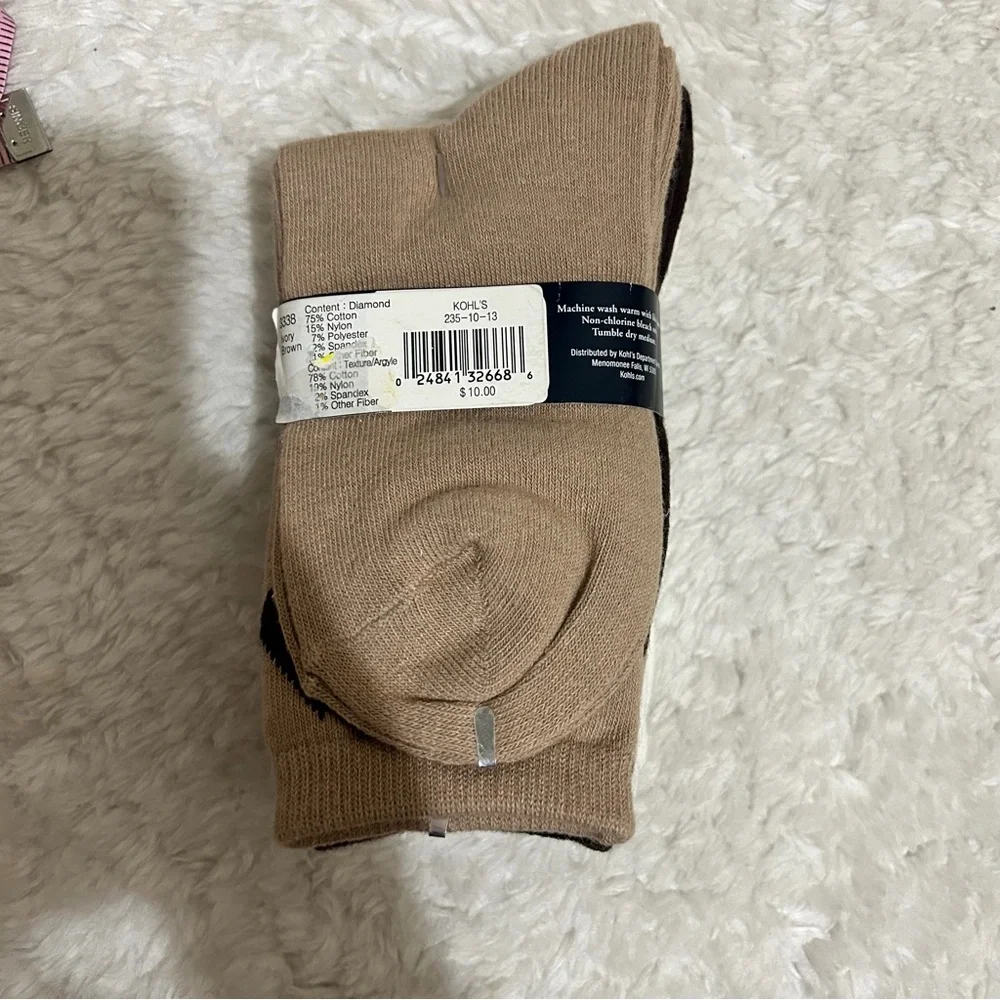 5/$30 🎈 Sonoma women’s multipack Crew Socks